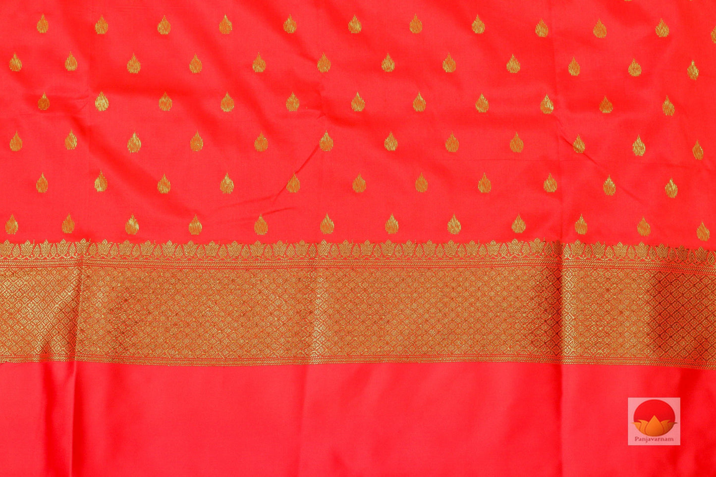Lite Weight Banarasi Silk Cotton Saree - PSC 253 - Silk Cotton - Panjavarnam