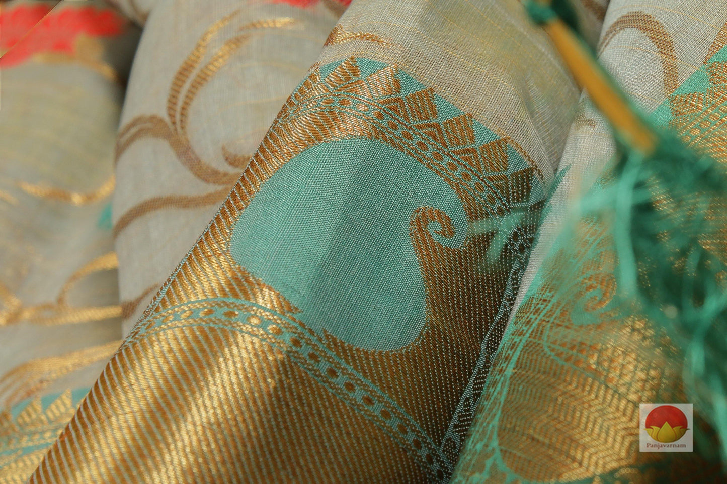 Lite Weight Banarasi Silk Cotton Saree - PSC 260 - Silk Cotton - Panjavarnam PSC 260