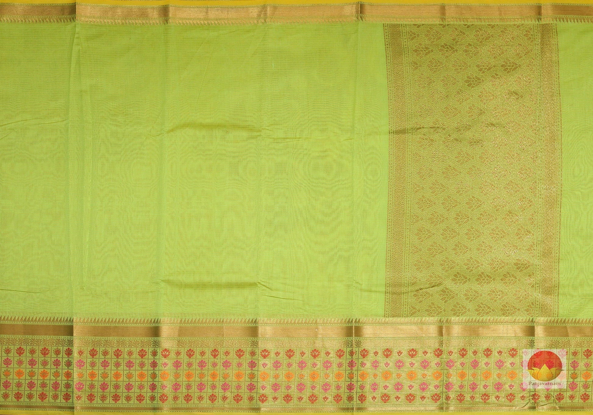 Lite Weight Banarasi Silk Cotton Saree - PSC 271 - Silk Cotton - Panjavarnam
