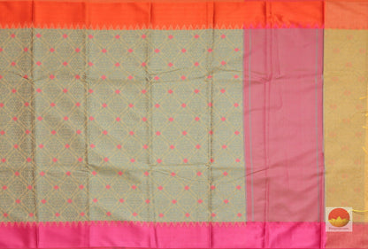 Lite Weight Banarasi Silk Cotton Saree - PSC 272 - Silk Cotton - Panjavarnam