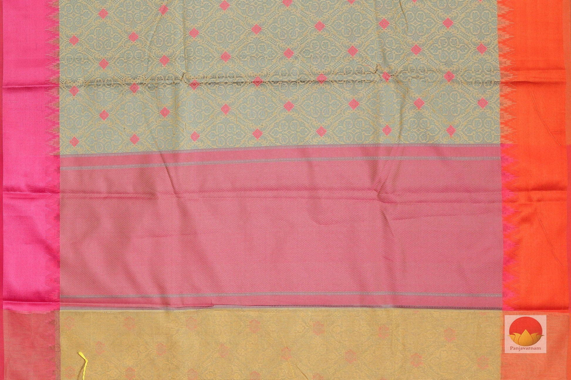 Lite Weight Banarasi Silk Cotton Saree - PSC 272 - Silk Cotton - Panjavarnam