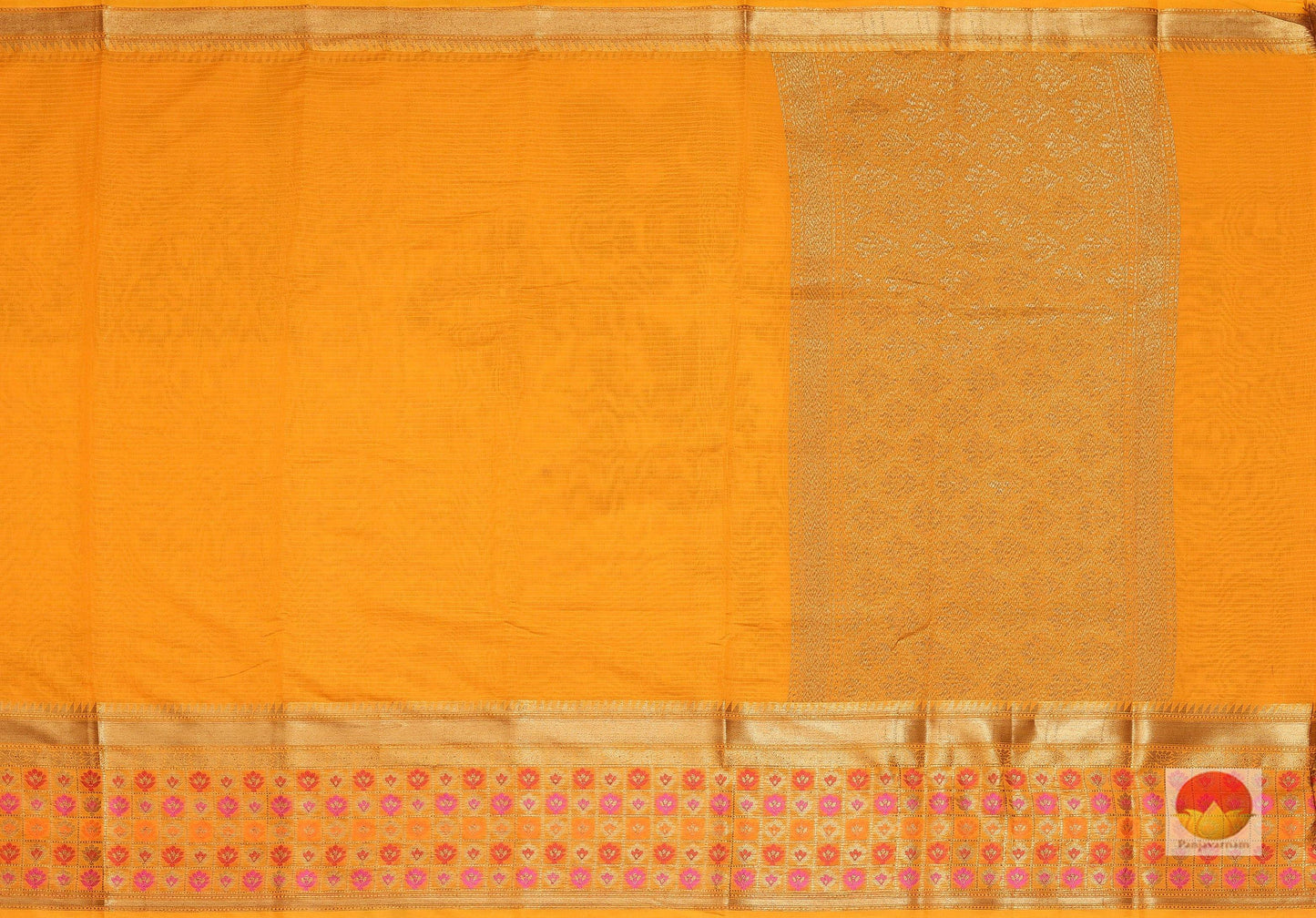 Lite Weight Banarasi Silk Cotton Saree - PSC 275 - Silk Cotton - Panjavarnam