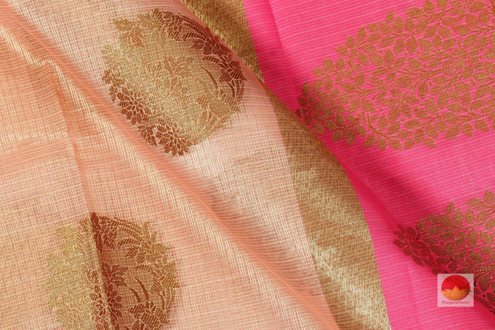 Lite Weight Banarasi Silk Cotton Saree - PSC 276 - Silk Cotton - Panjavarnam