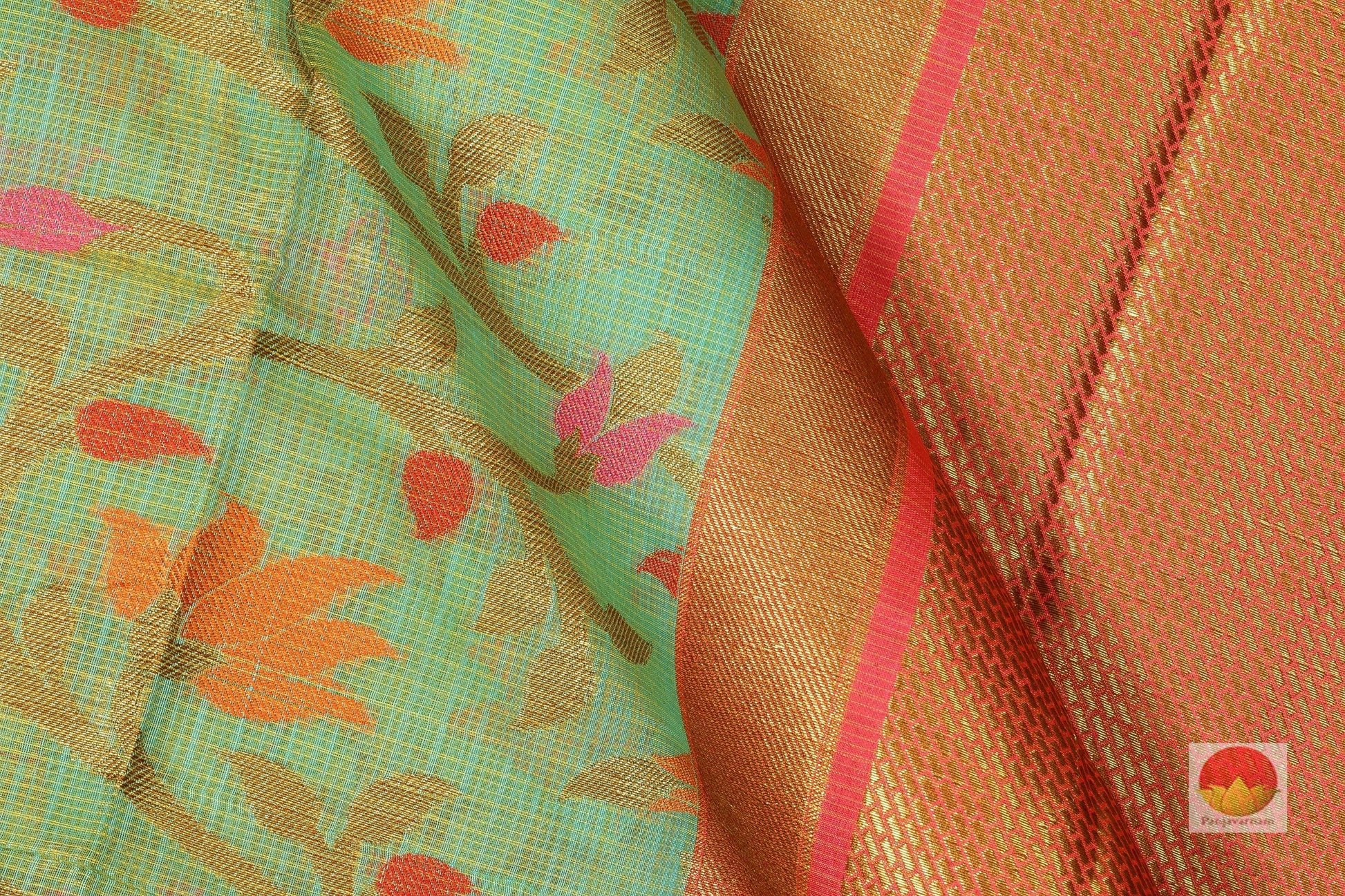 Lite Weight Banarasi Silk Cotton Saree - PSC 278 - Silk Cotton - Panjavarnam PSC 278