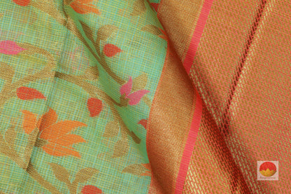 Lite Weight Banarasi Silk Cotton Saree - PSC 278 - Silk Cotton - Panjavarnam PSC 278