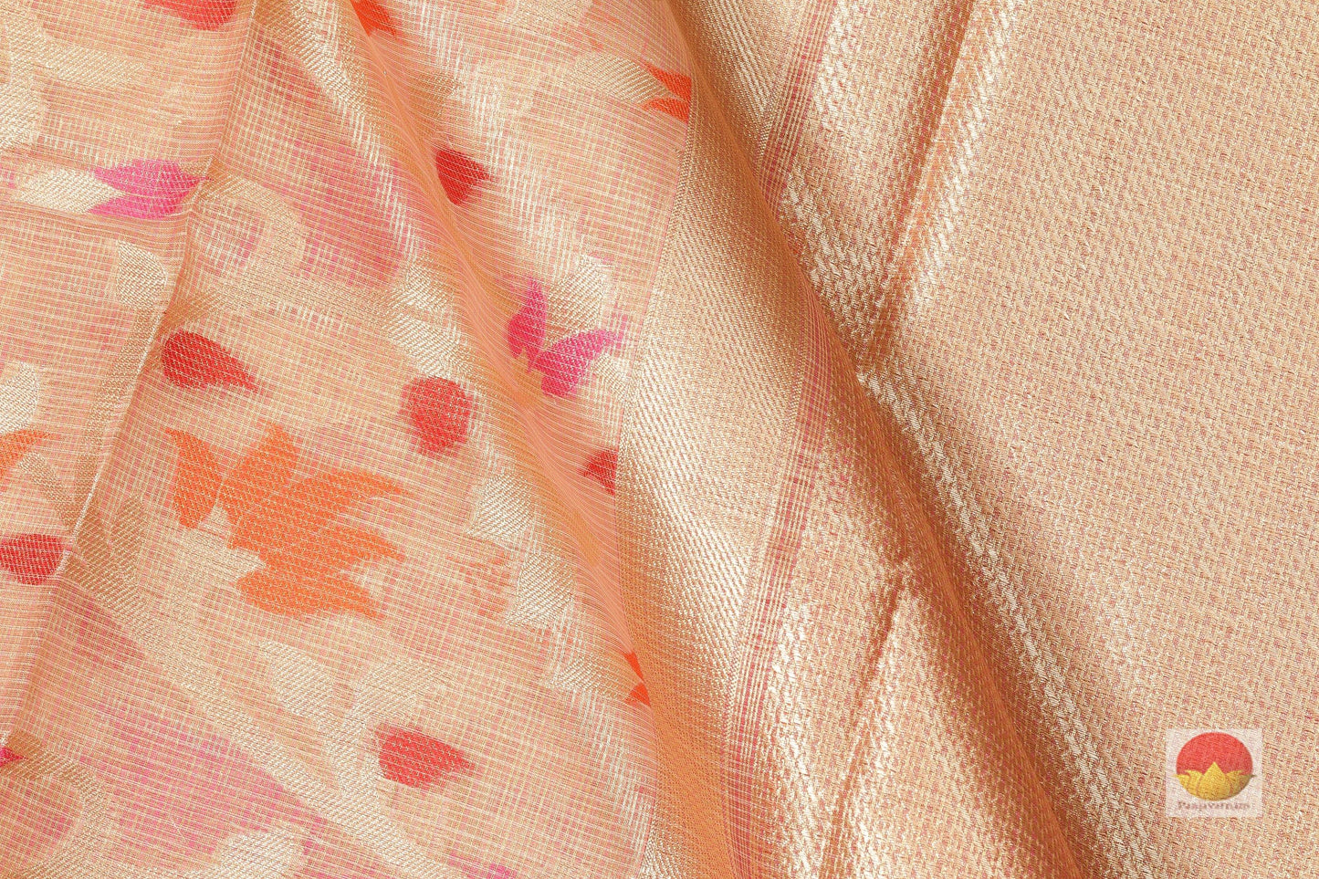 Lite Weight Banarasi Silk Cotton Saree - PSC 282 - Silk Cotton - Panjavarnam