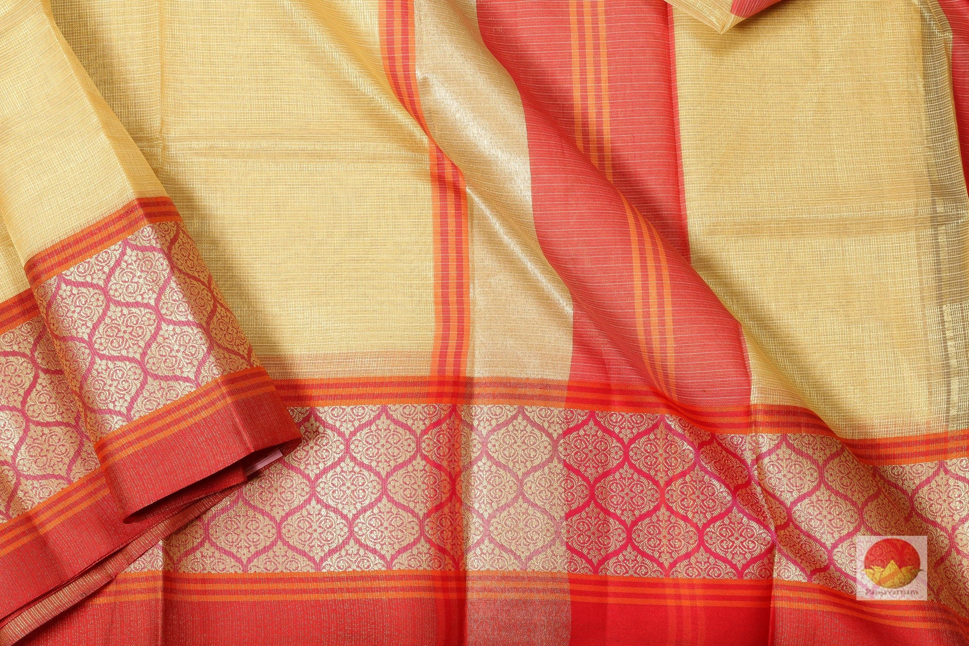 Lite Weight Banarasi Silk Cotton Saree - PSC 286 - Silk Cotton - Panjavarnam