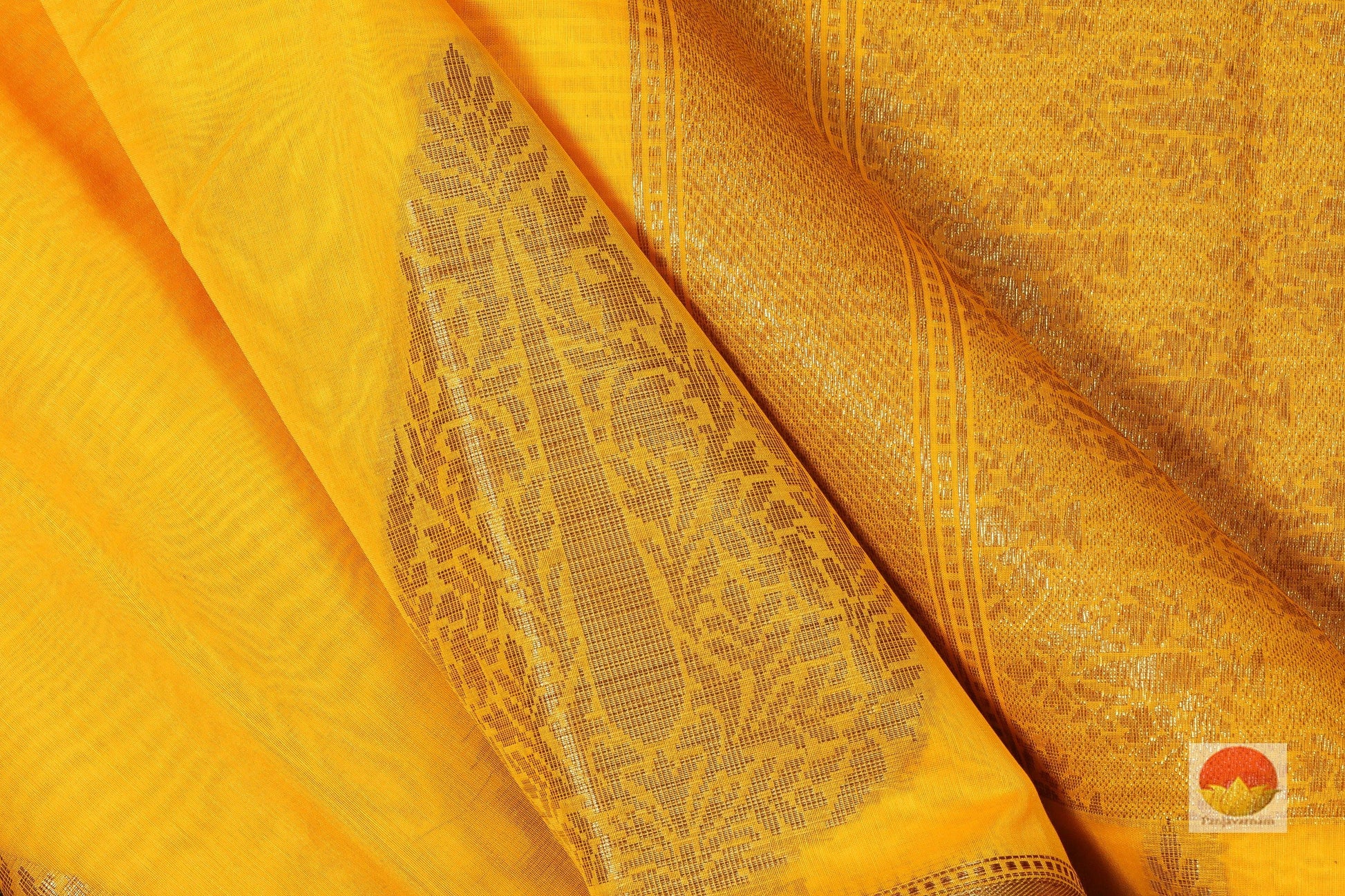 Lite Weight Banarasi Silk Cotton Saree - PSC 288 - Silk Cotton - Panjavarnam