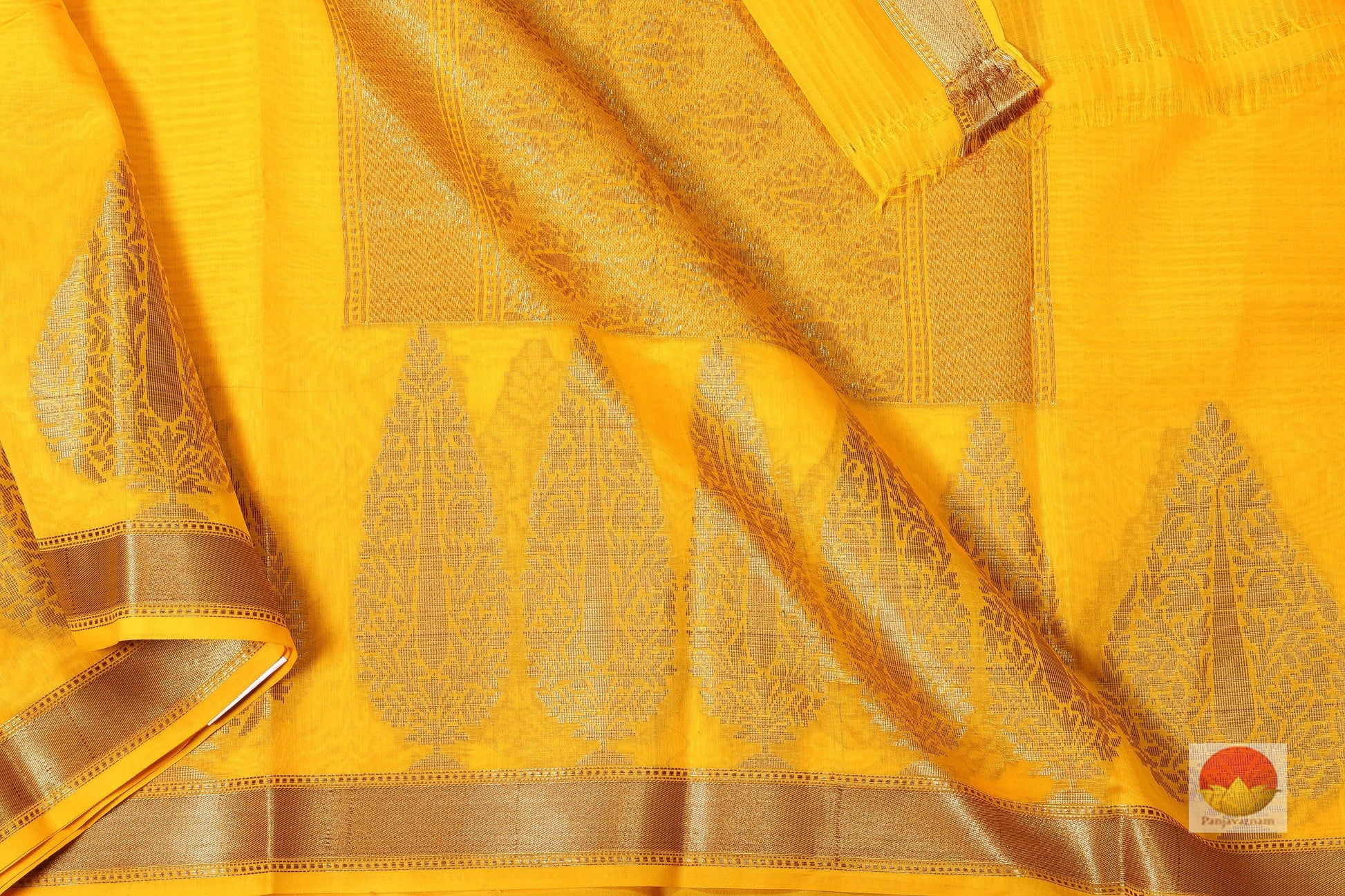 Lite Weight Banarasi Silk Cotton Saree - PSC 288 - Silk Cotton - Panjavarnam