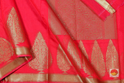 Lite Weight Banarasi Silk Cotton Saree - PSC 289 - Silk Cotton - Panjavarnam
