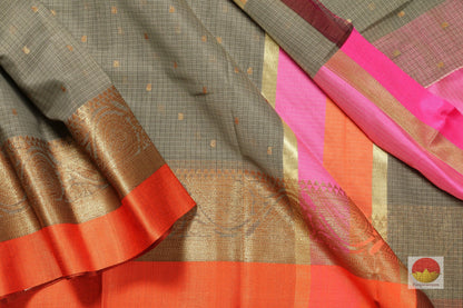 Lite Weight Banarasi Silk Cotton Saree - PSC 292 - Silk Cotton - Panjavarnam