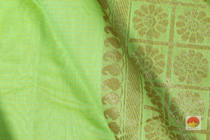 Lite Weight Banarasi Silk Cotton Saree - PSC 293 - Silk Cotton - Panjavarnam