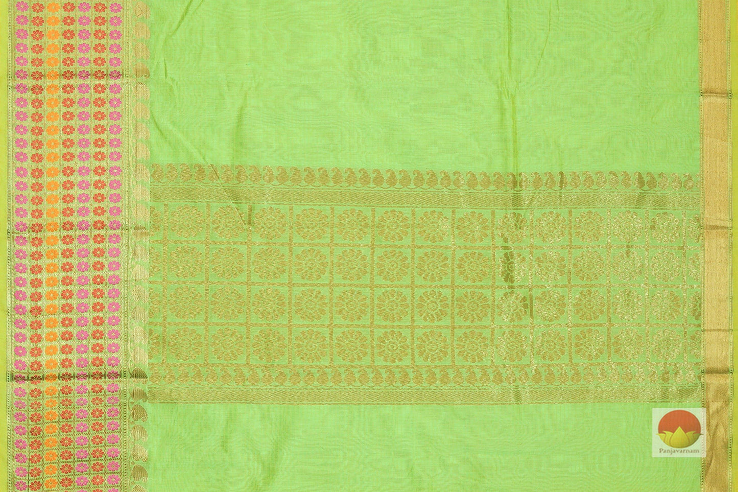 Lite Weight Banarasi Silk Cotton Saree - PSC 293 - Silk Cotton - Panjavarnam PSC 293