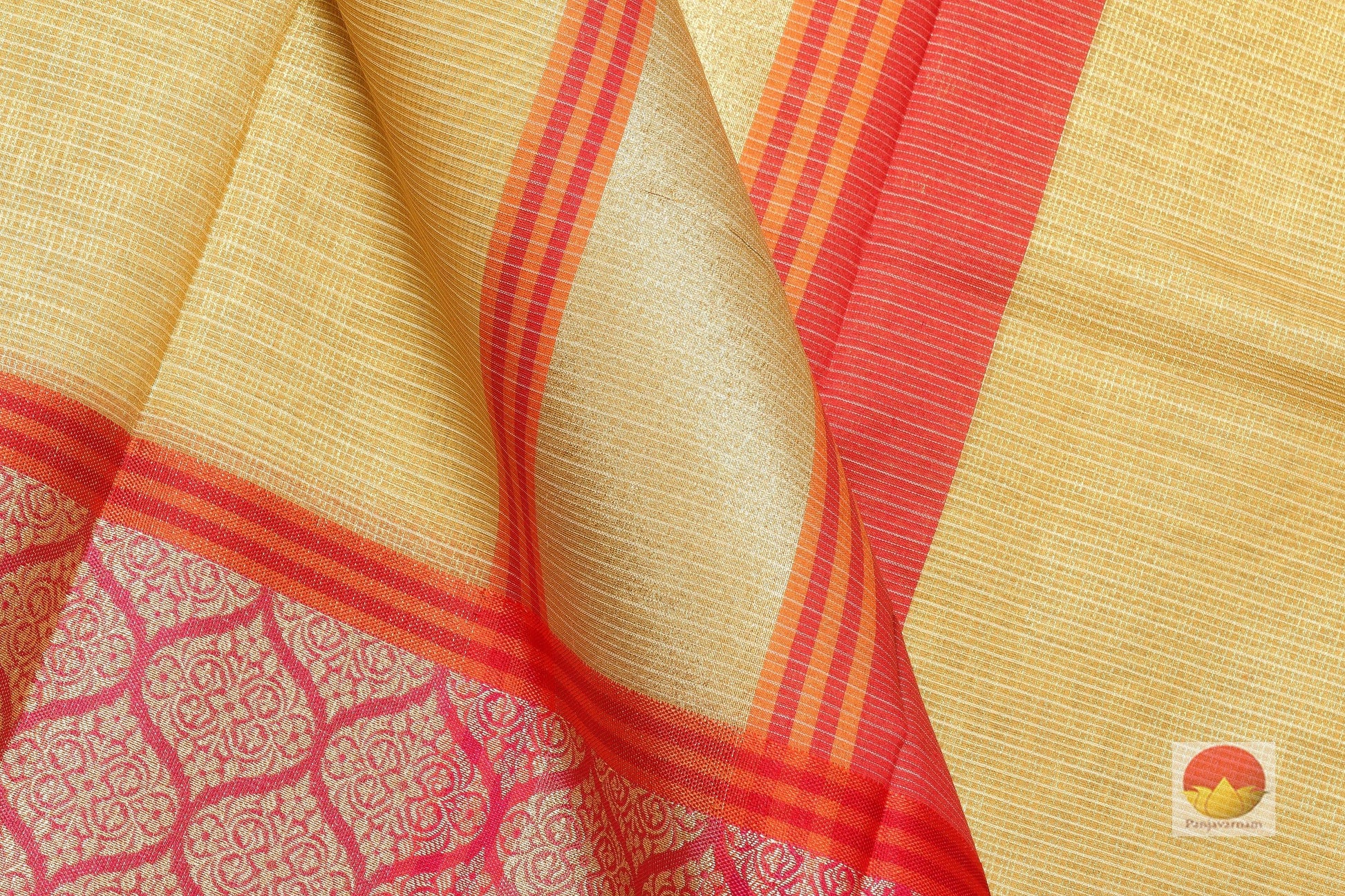 Lite Weight Banarasi Silk Cotton Saree - PSC 301 - Silk Cotton - Panjavarnam PSC 301