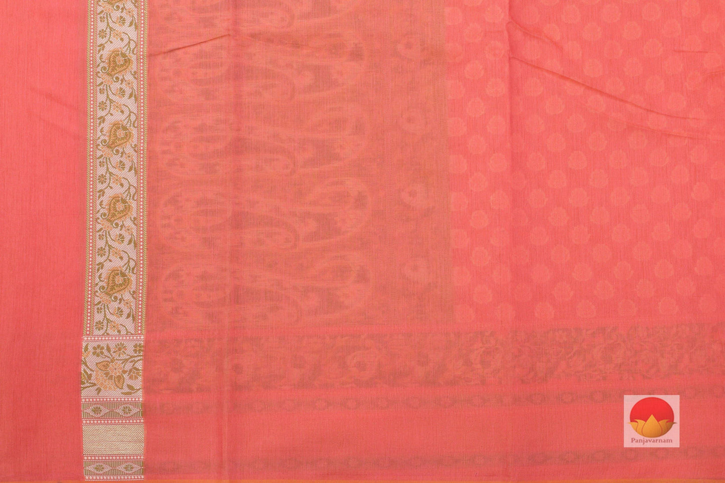 Lite Weight Banarasi Silk Cotton Saree - PSC 44 - Silk Cotton - Panjavarnam