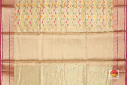 Lite Weight Banarasi Silk Cotton Saree - PSC 56 - Silk Cotton - Panjavarnam