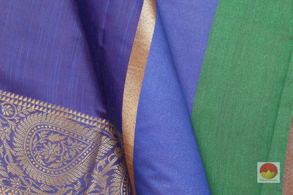 Lite Weight Banarasi Silk Cotton Saree - PSC 74 - Silk Cotton - Panjavarnam