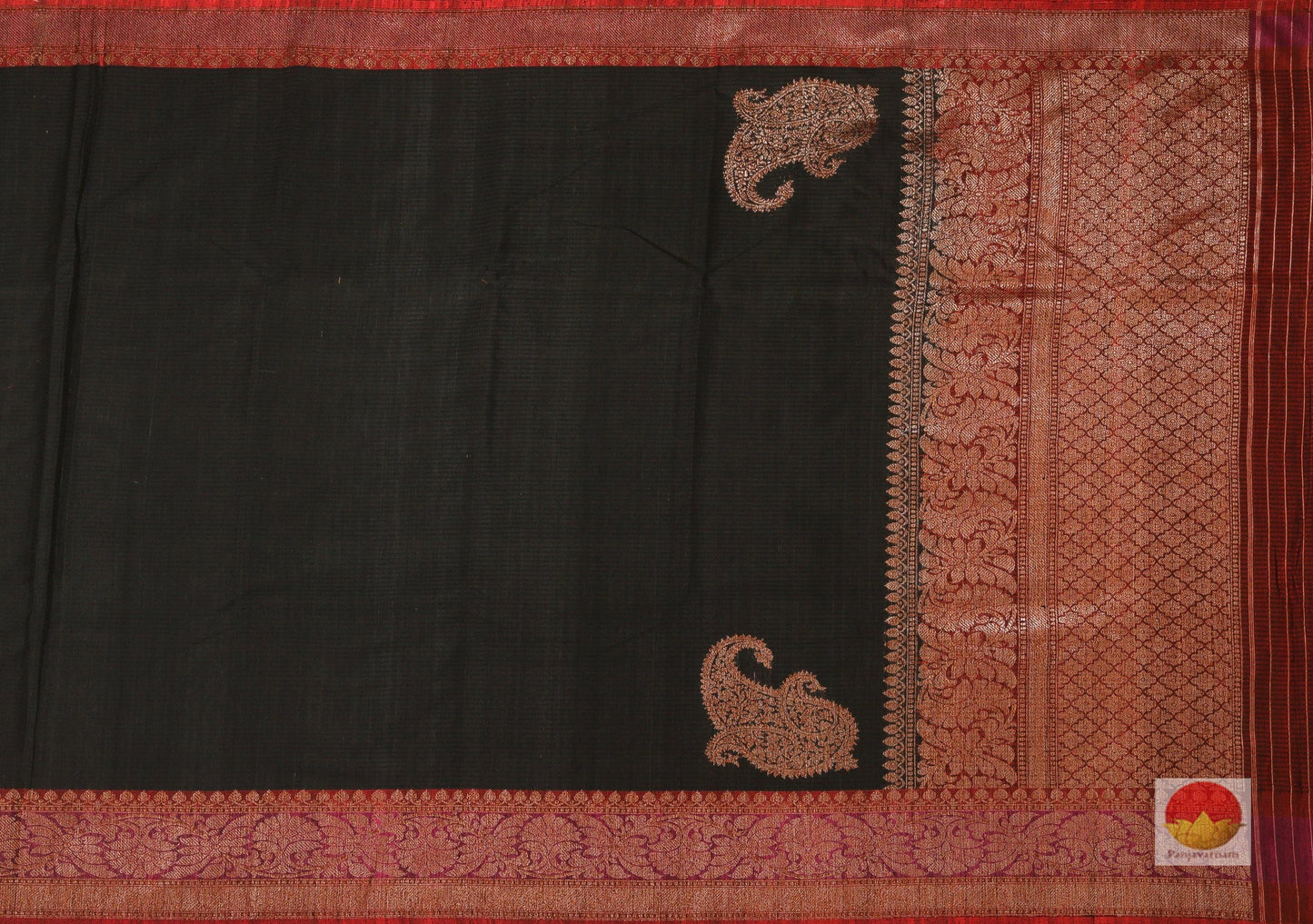 Lite Weight Handwoven Banarasi Silk Saree - Matka Silk - PM 24 Archives - Banarasi Silk - Panjavarnam