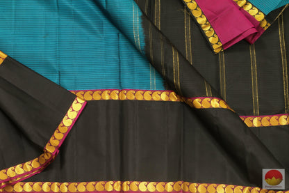 Lite Weight Handwoven Kanchipuram Pure Silk Saree - PVASB 07 Archives - Silk Sari - Panjavarnam