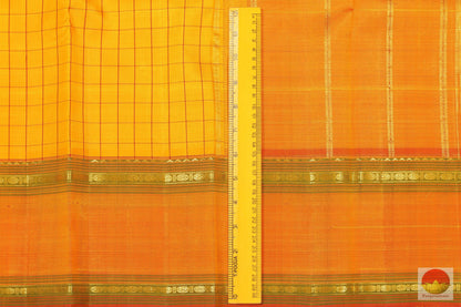 Lite Weight Handwoven Pure Silk Kanjivaram Saree - Pure Zari - G 1849 Archives - Silk Sari - Panjavarnam
