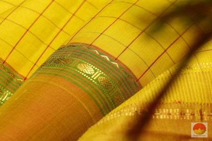 Lite Weight Handwoven Pure Silk Kanjivaram Saree - Pure Zari - G 1854 Archives - Silk Sari - Panjavarnam