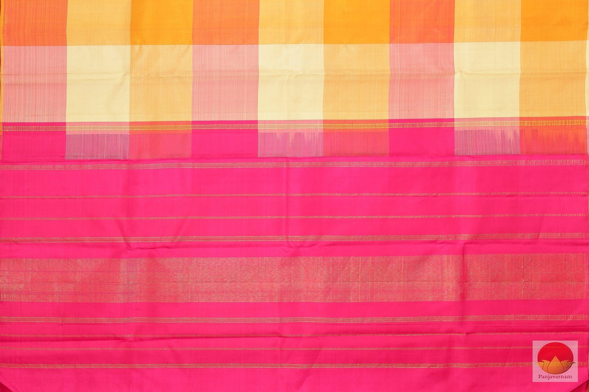 Lite Weight Handwoven Pure Silk Kanjivaram Saree - Pure Zari G 1916 Archives - Silk Sari - Panjavarnam
