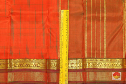 Lite Weight Handwoven Pure Silk Kanjivaram Saree - Pure Zari - G1684 -2 Archives - Silk Sari - Panjavarnam