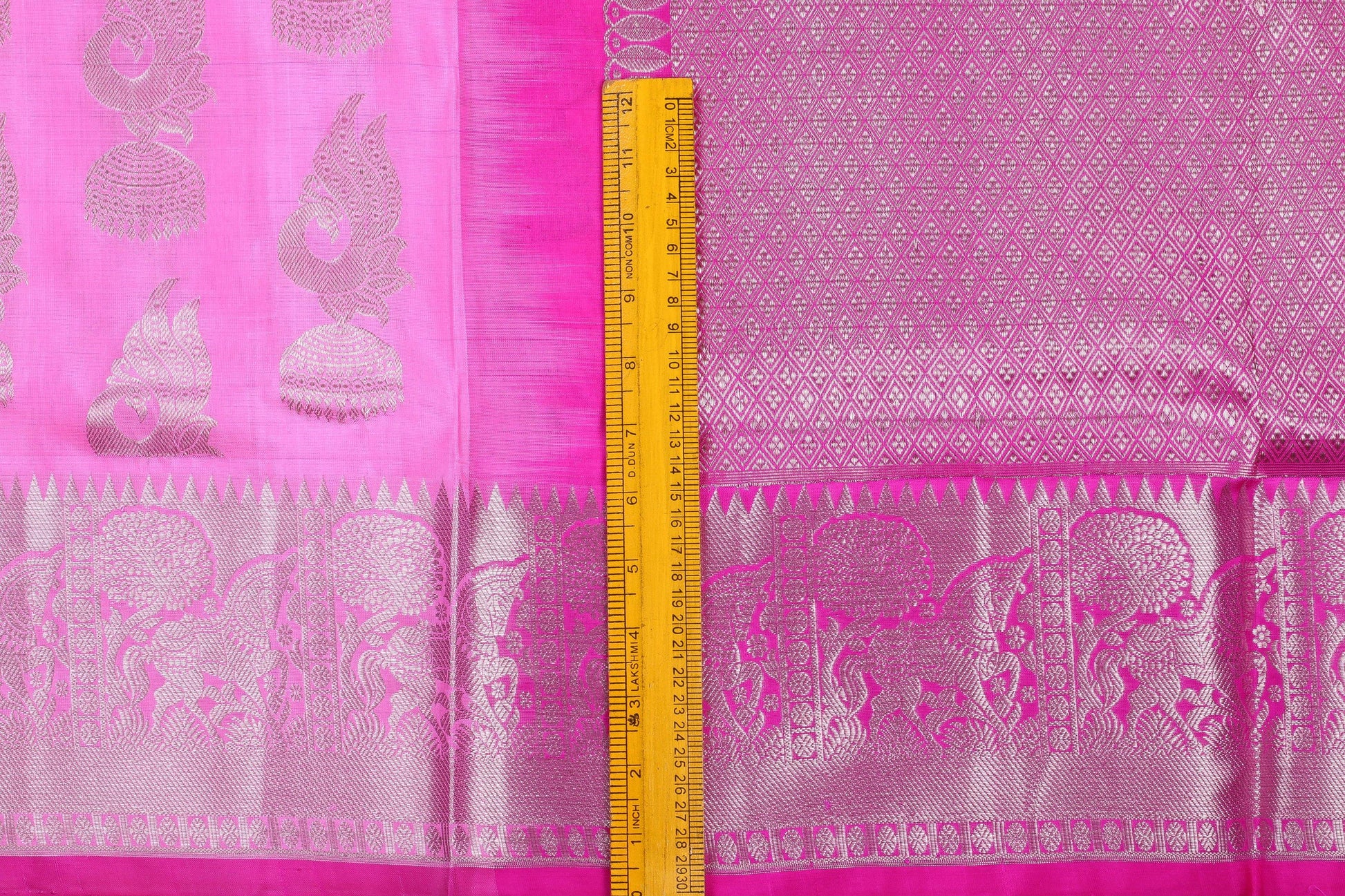 Lite Weight Handwoven Pure Silk Kanjivaram Saree - Pure Zari - PA 137 - Silk Sari - Panjavarnam