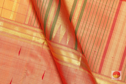 Lite Weight - Handwoven Pure Silk Kanjivaram Saree - Pure Zari - PV G 1693 Archives - Silk Sari - Panjavarnam
