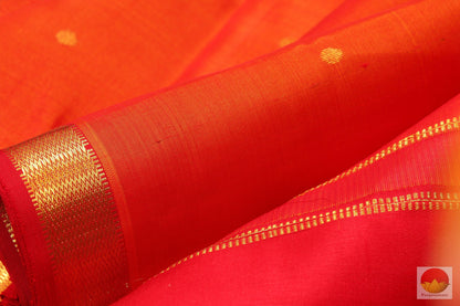 Lite Weight - Handwoven Pure Silk Kanjivaram Saree - Pure Zari - PV G 1858 Archives - Silk Sari - Panjavarnam