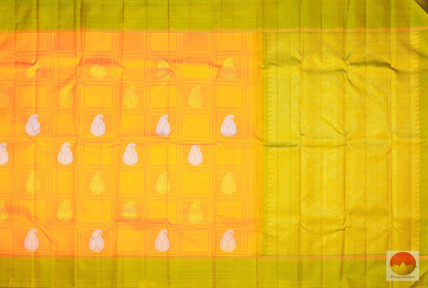 Lite Weight Handwoven Pure Silk Kanjivaram Saree - Pure Zari - PV G 1885 Archives - Silk Sari - Panjavarnam