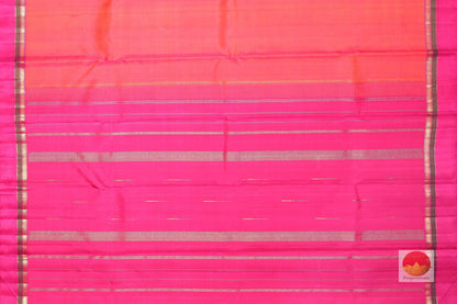 Lite Weight Handwoven Pure Silk Kanjivaram Saree - Pure Zari - PV O336 - Archives - Silk Sari - Panjavarnam
