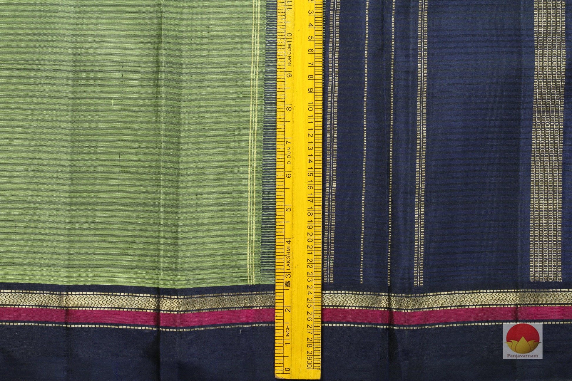 Lite Weight Handwoven Pure Silk Kanjivaram Saree - Pure Zari - PVSM 0918 1583 - Silk Sari - Panjavarnam