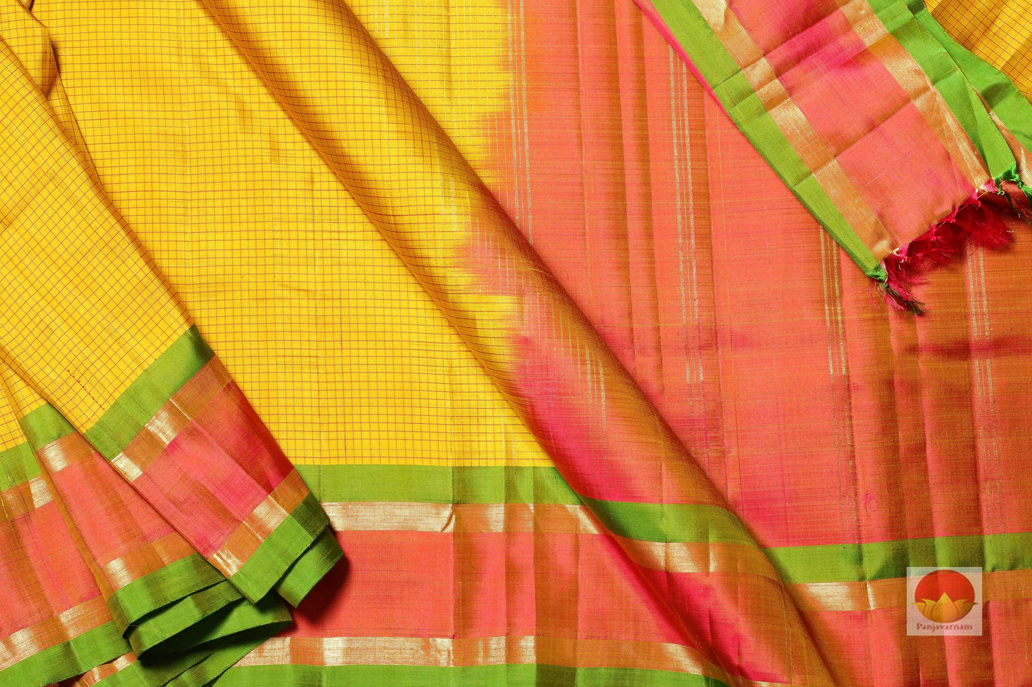 Lite Weight Handwoven Pure Silk Kanjivaram Saree - PV 309 - Archives - Silk Sari - Panjavarnam