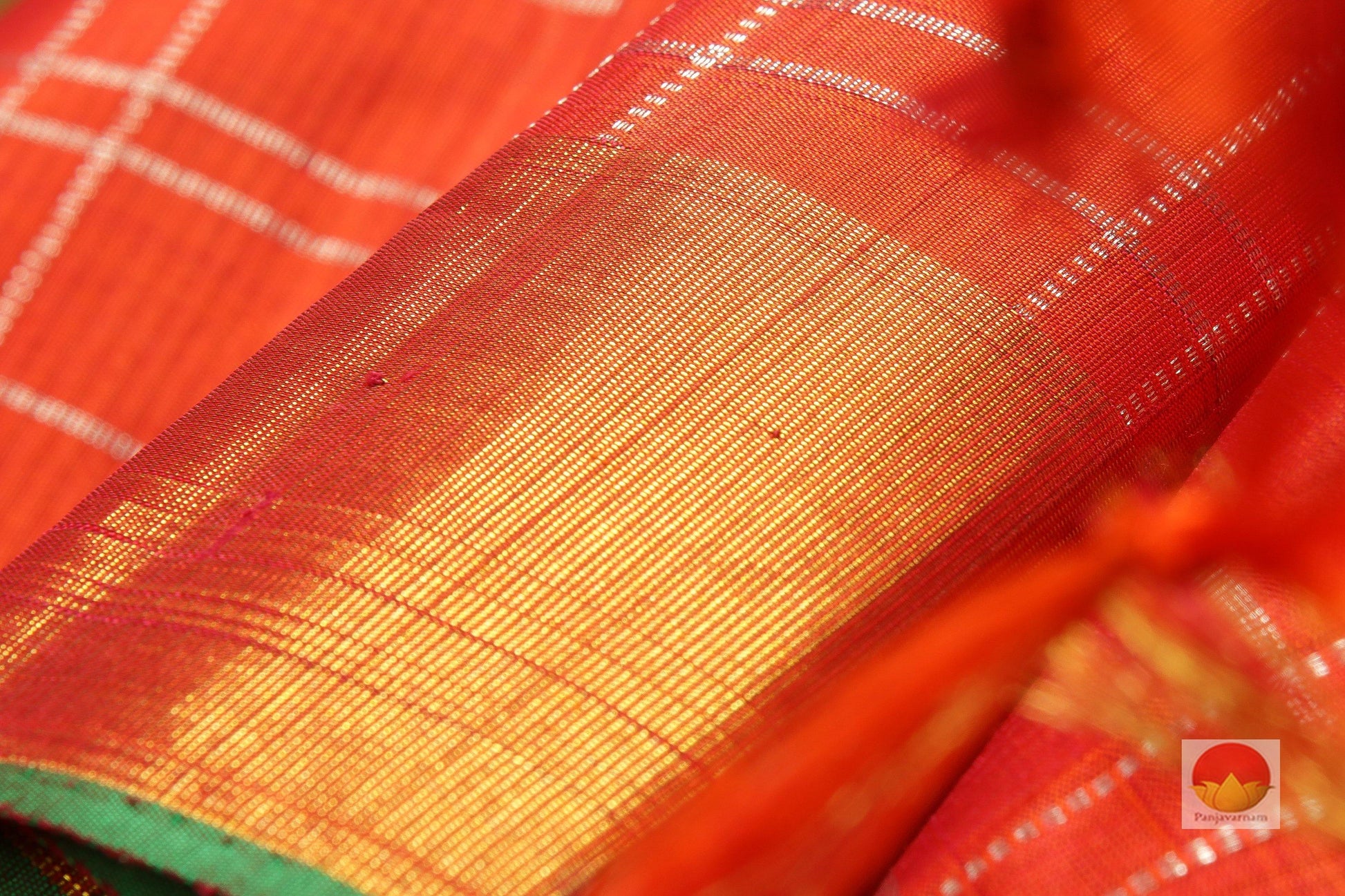 Lite Weight Handwoven Pure Silk Kanjivaram Saree - PV 324 - Silk Sari - Panjavarnam