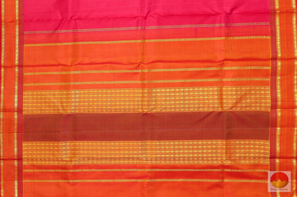 Lite Weight Handwoven Pure Silk Kanjivaram Saree - PV G 1865 - - Panjavarnam
