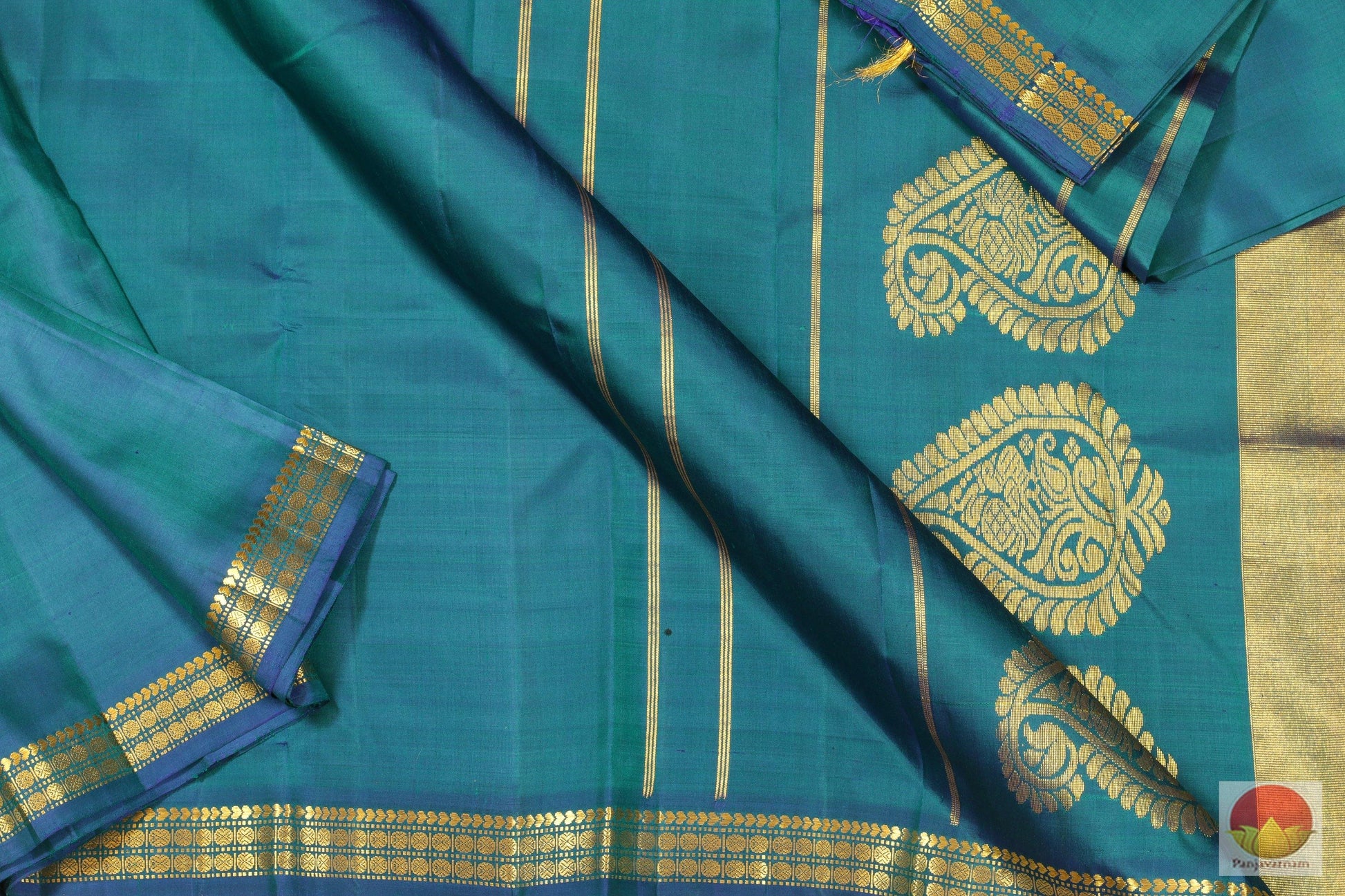 Lite Weight Handwoven Pure Silk Kanjivaram Saree - PV G 1866 Archives - Silk Sari - Panjavarnam