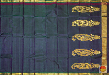 Lite Weight Handwoven Pure Silk Kanjivaram Saree - PV G 1878 Archives - Silk Sari - Panjavarnam
