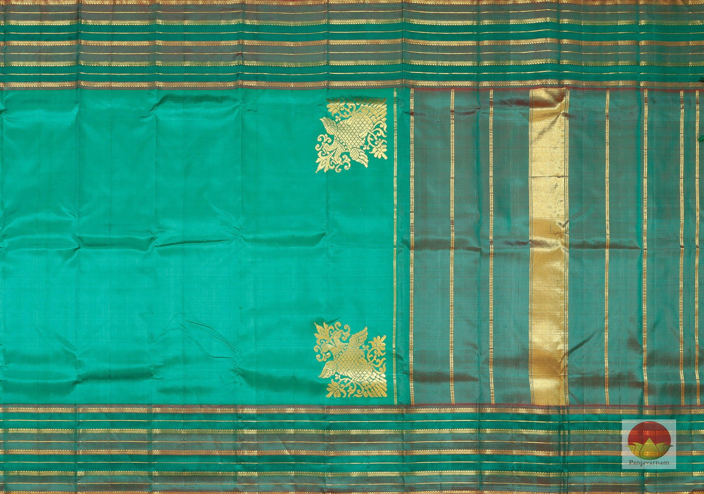 Lite Weight Handwoven Pure Silk Kanjivaram Saree - PV G1698 - Archives - Silk Sari - Panjavarnam