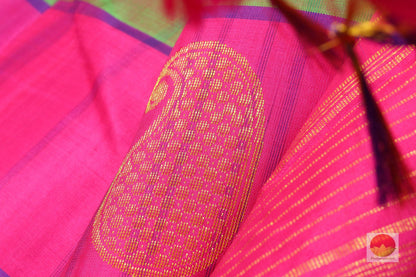 Lite Weight Handwoven Pure Silk Kanjivaram Saree - PV G1733 - Archives - Silk Sari - Panjavarnam