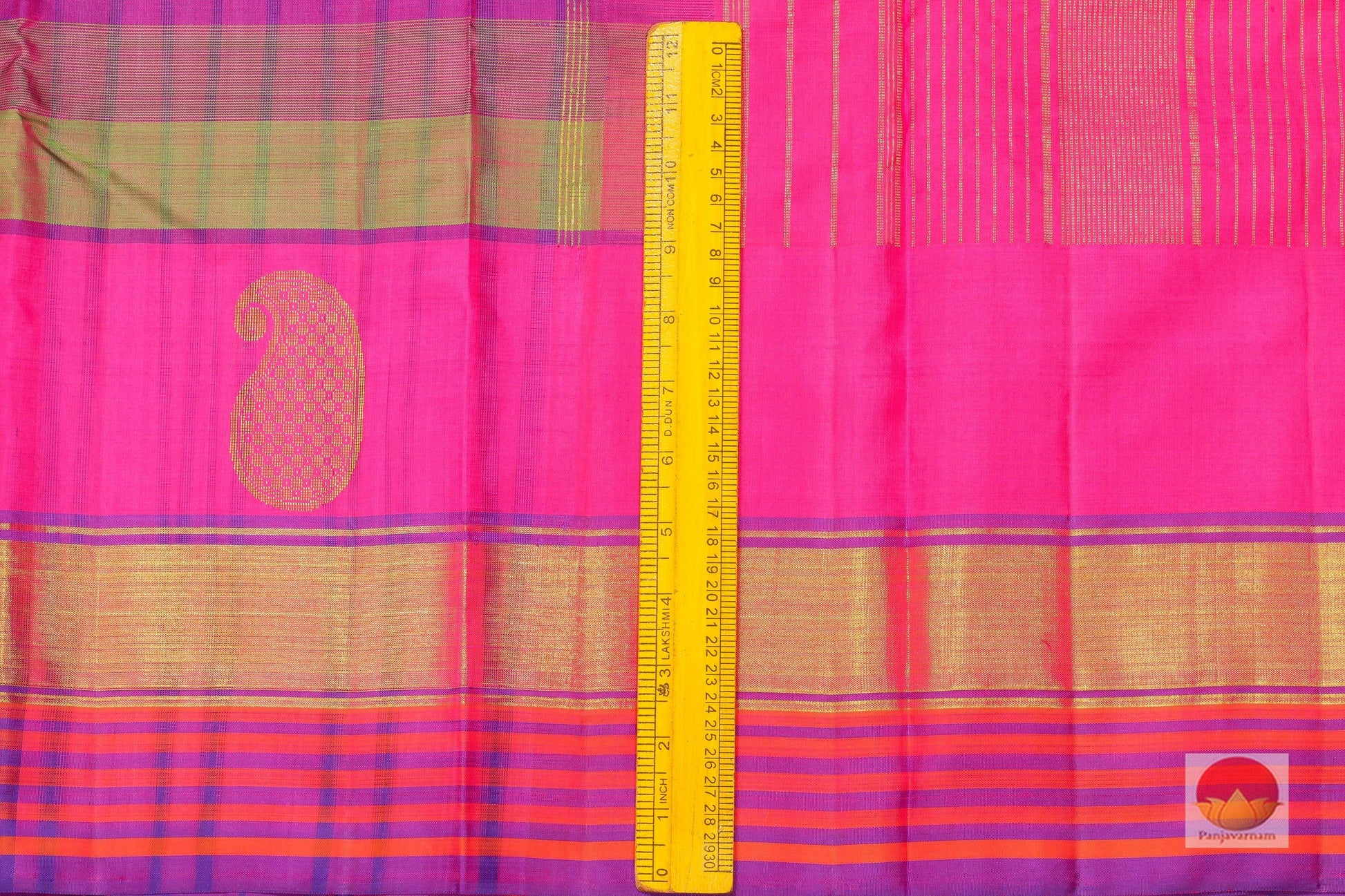 Lite Weight Handwoven Pure Silk Kanjivaram Saree - PV G1733 - Archives - Silk Sari - Panjavarnam