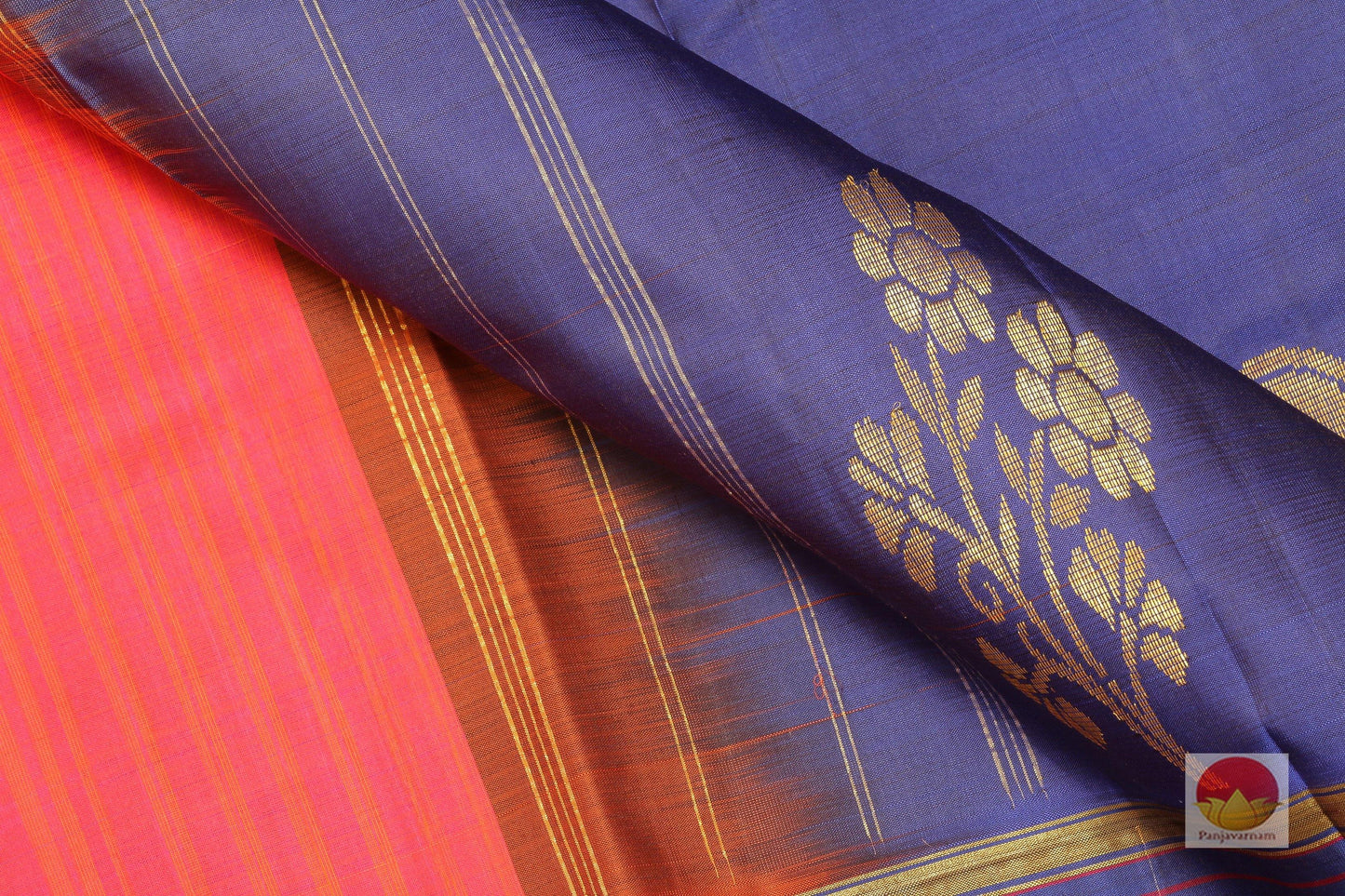 Lite Weight Handwoven Pure Silk Kanjivaram Saree - PV G1743 Archives - Silk Sari - Panjavarnam