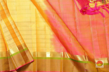 Lite Weight Handwoven Pure Silk Kanjivaram Saree - PV K104 Archives - Silk Sari - Panjavarnam