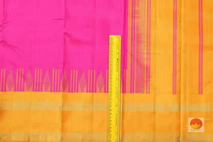 Lite Weight Handwoven Pure Silk Kanjivaram Saree - PV L5 - Silk Sari - Panjavarnam