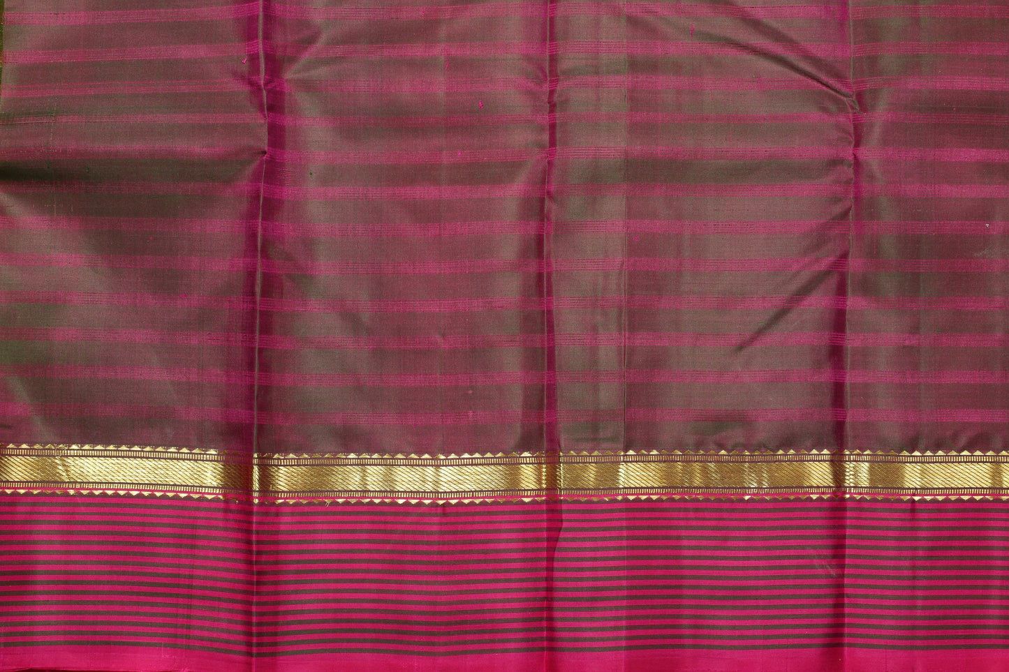 Lite Weight Handwoven Pure Silk Kanjivaram Saree - PVJU 0618 1466 - Silk Sari - Panjavarnam