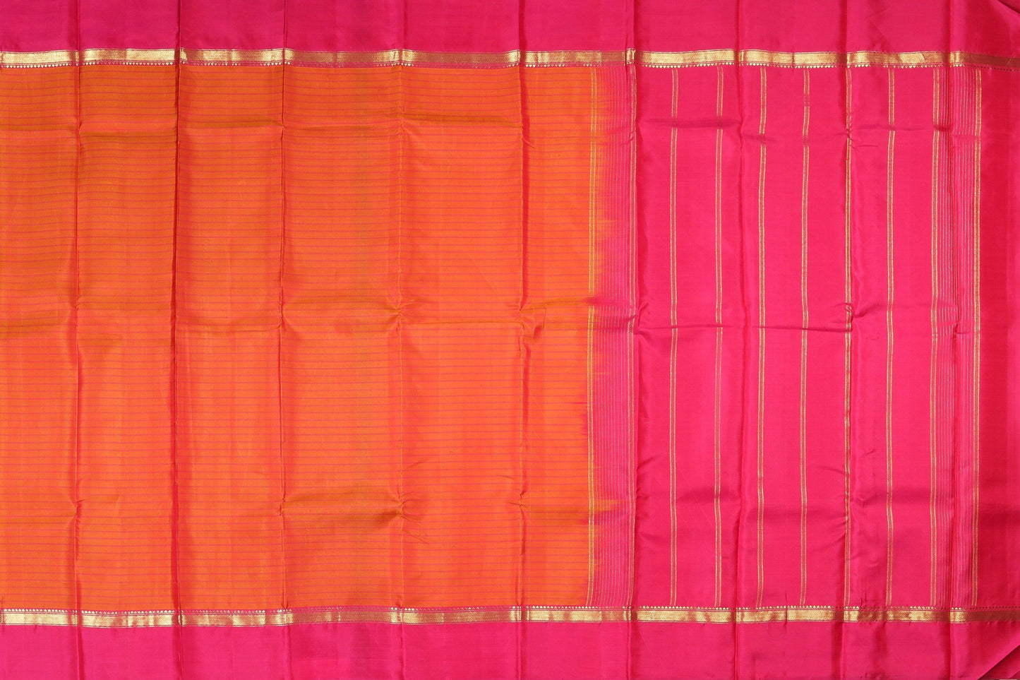 Lite Weight Handwoven Pure Silk Kanjivaram Saree - PVJU 0618 1472 - Silk Sari - Panjavarnam