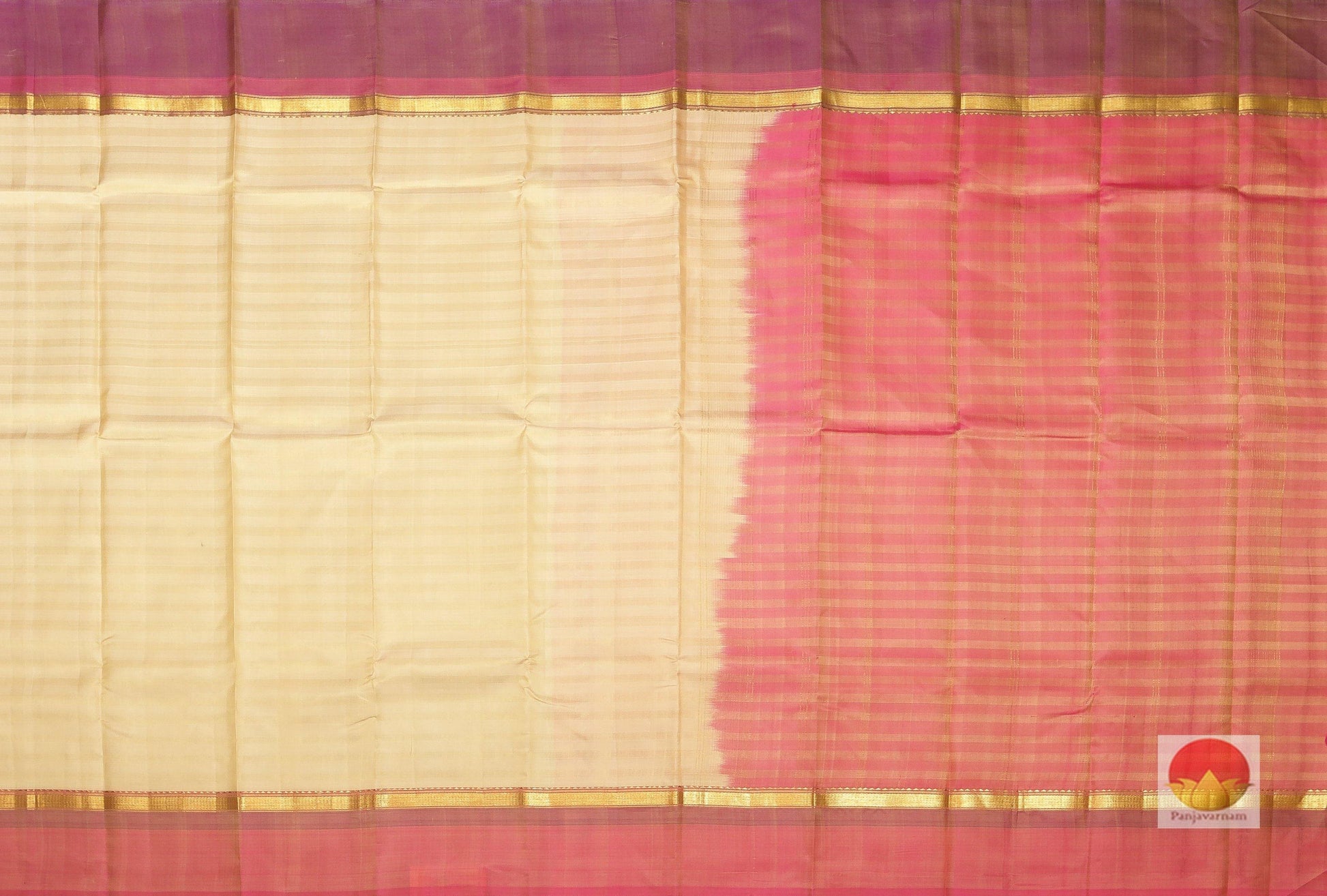 Lite Weight Handwoven Pure Silk Kanjivaram Saree - PVSM G3 - Silk Sari - Panjavarnam