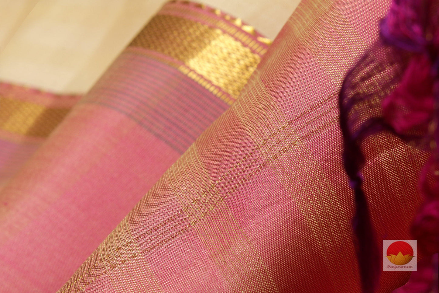 Lite Weight Handwoven Pure Silk Kanjivaram Saree - PVSM G3 - Silk Sari - Panjavarnam