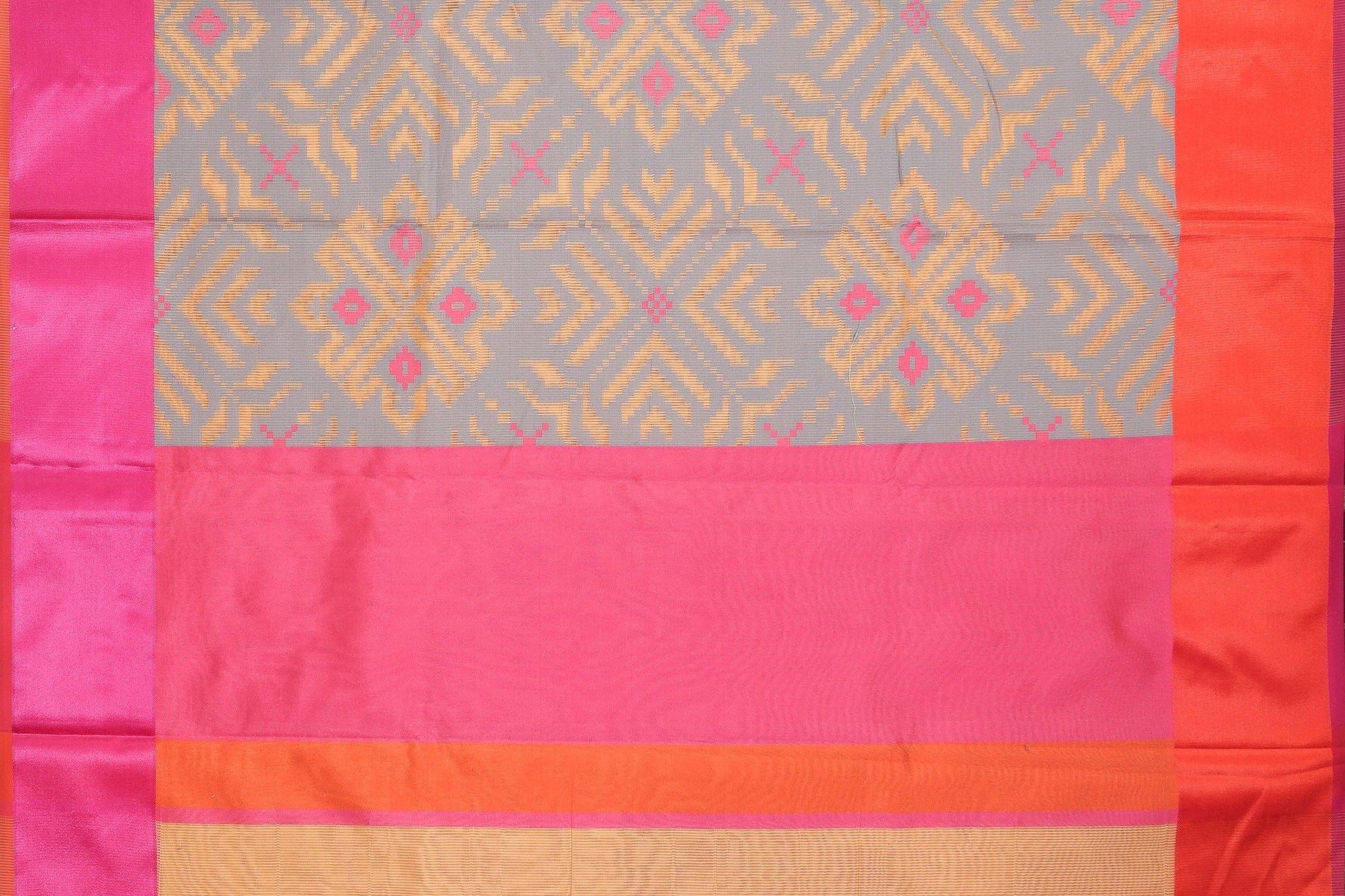 Lite Weight Handwoven Silk Cotton Saree - PSC 002 - Linen Sari - Panjavarnam