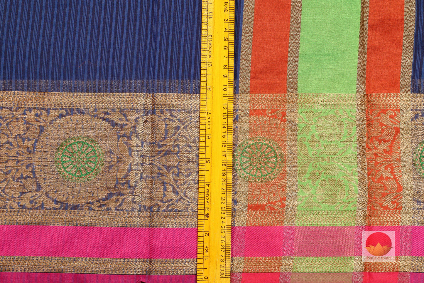 Lite Weight Handwoven Silk Cotton Saree - PSC 013 - Silk Cotton - Panjavarnam